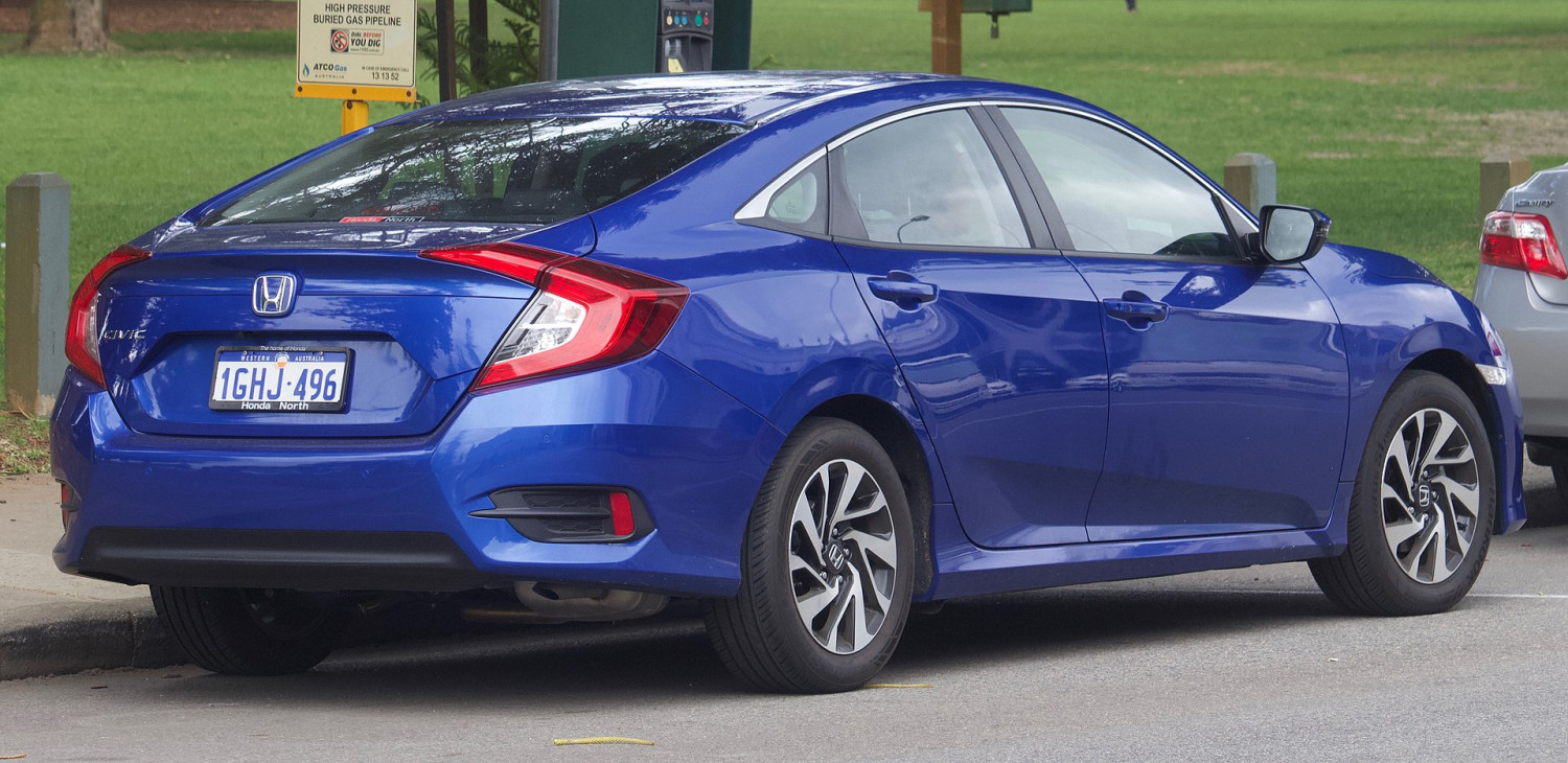 Example of a Civic (10th Gen.)