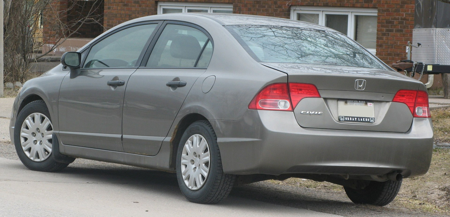 Example of a Civic (8th Gen.)