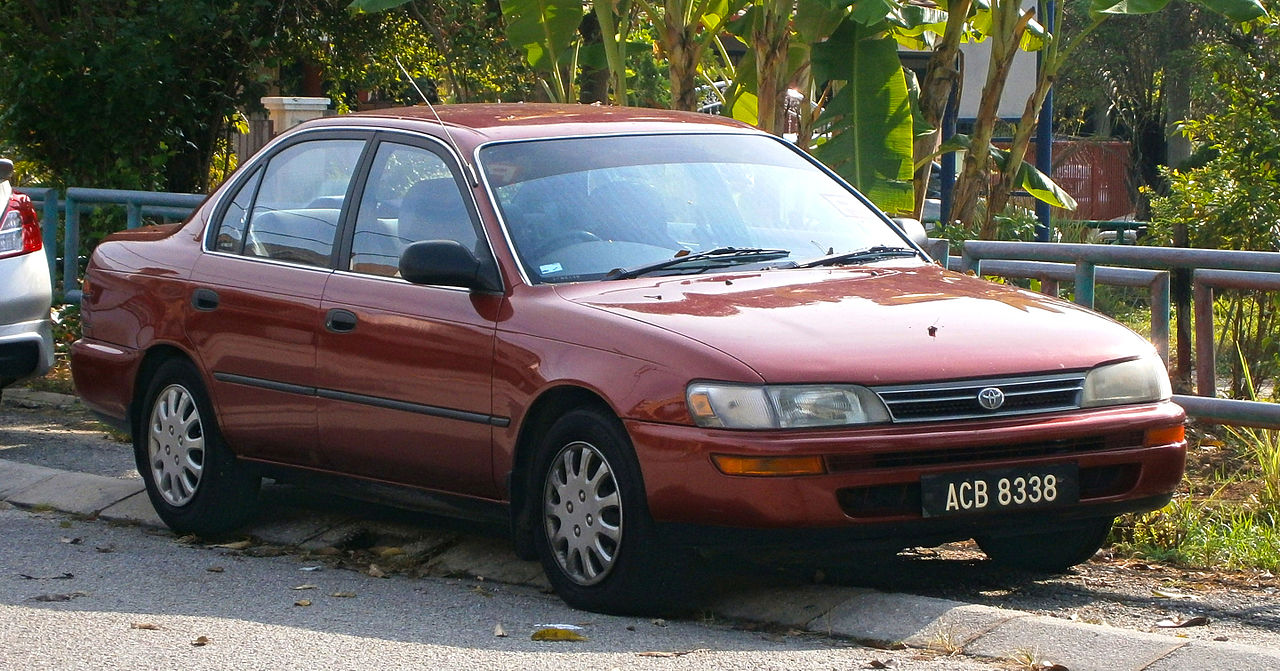 Example of a Corolla E100