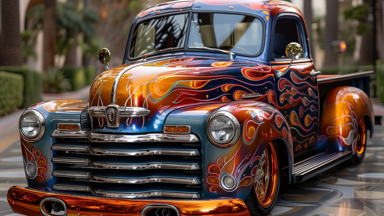 These Trucks' Paint Jobs Are So Blazing Beautiful They'll Melt the Sun