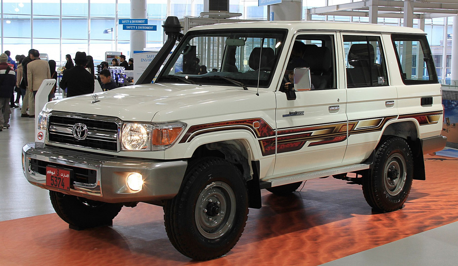 Example of a Land Cruiser 79 series
